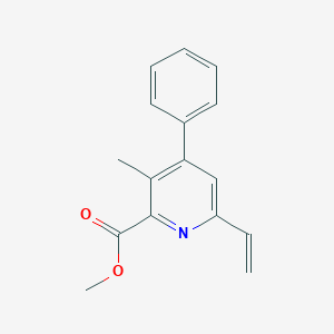 Methyl 3-methyl-4-phenyl-6-vinylpicolinate