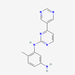 4-Methyl-3-[4-(5-pyrimidinyl)pyrimidin-2-ylamino]aniline