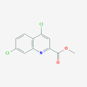 molecular formula C11H7Cl2NO2 B3029393 Methyl 4,7-dichloroquinoline-2-carboxylate CAS No. 643044-04-6