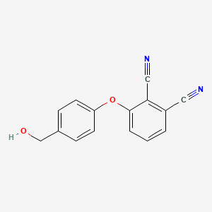 molecular formula C15H10N2O2 B3029405 3-(4-(Hydroxymethyl)phenoxy)phthalonitrile CAS No. 649553-08-2