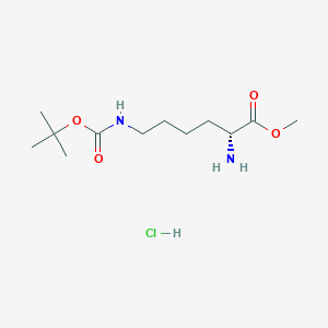 molecular formula C12H25ClN2O4 B3029447 h-d-Lys(boc)-ome.hcl CAS No. 66494-53-9