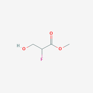 B3029455 Methyl 2-fluoro-3-hydroxypropanoate CAS No. 671-30-7