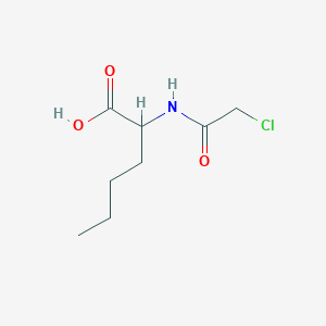 Chloroacetyl-dl-norleucine