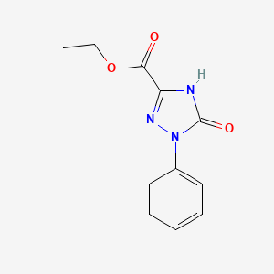 Ethyl 5-oxo-1-phenyl-2,5-dihydro-1H-1,2,4-triazole-3-carboxylate