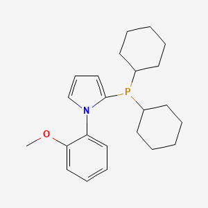 2-(Dicyclohexylphosphino)-1-(2-methoxyphenyl)-1H-pyrrole