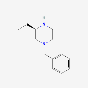 (R)-1-benzyl-3-isopropylpiperazine