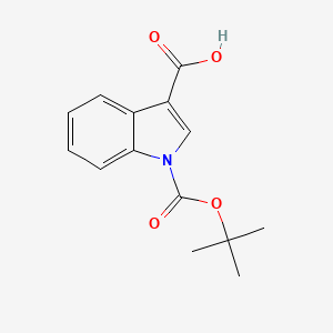 1-(Tert-butoxycarbonyl)-1H-indole-3-carboxylic acid
