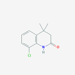 8-Chloro-4,4-dimethyl-3,4-dihydroquinolin-2(1H)-one
