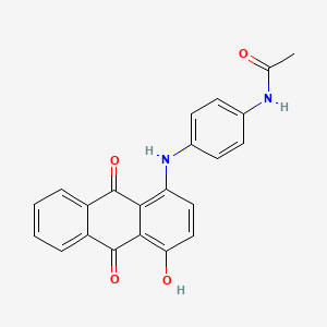 molecular formula C22H16N2O4 B3029486 Solvent Blue 122 CAS No. 67905-17-3