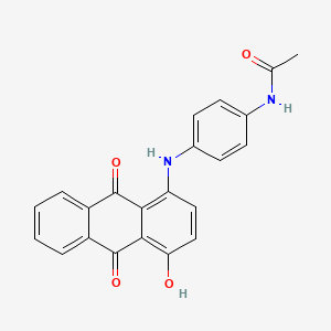 1-(p-Acetamidoanilino)-4-hydroxyanthraquinone