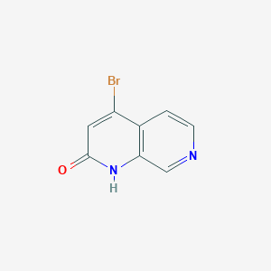 4-bromo-1,7-naphthyridin-2(1H)-one