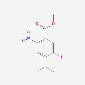 Methyl 2-amino-5-iodo-4-isopropylbenzoate
