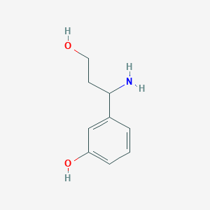 3-(1-Amino-3-hydroxypropyl)phenol