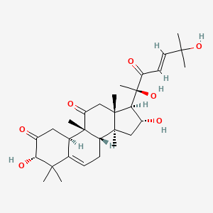 molecular formula C30H44O7 B3029517 Isocucurbitacin D CAS No. 68422-20-8