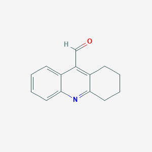 molecular formula C14H13NO B3029519 1,2,3,4-Tetrahydroacridine-9-carbaldehyde CAS No. 6854-08-6