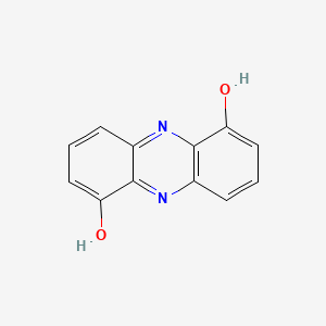 molecular formula C12H8N2O2 B3029535 1,6-Phenazinediol CAS No. 69-48-7