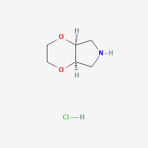 (4aR,7aS)-rel-Hexahydro-2H-[1,4]dioxino[2,3-c]pyrrole hydrochloride