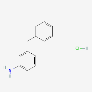 molecular formula C13H14ClN B3029544 3-Benzylaniline hydrochloride CAS No. 6955-30-2
