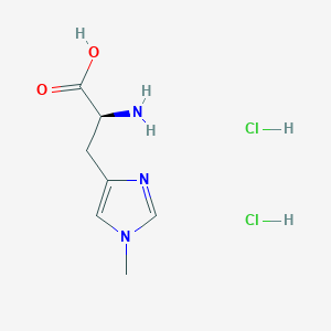 molecular formula C7H13Cl2N3O2 B3029545 1-Methyl-L-histidine dihydrochloride CAS No. 69614-06-8