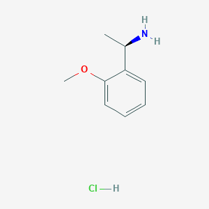 molecular formula C9H14ClNO B3029567 (R)-1-(2-Methoxyphenyl)ethanamine hydrochloride CAS No. 704892-60-4
