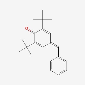 molecular formula C21H26O B3029570 4-Benzylidene-2,6-di-tert-butylcyclohexa-2,5-dien-1-one CAS No. 7078-98-0