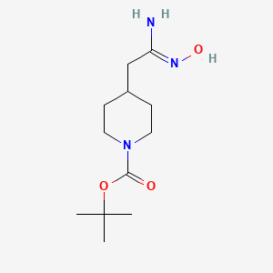 Tert-butyl 4-[(2Z)-2-amino-2-(hydroxyimino)ethyl]piperidine-1-carboxylate