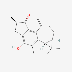 molecular formula C20H24O2 B3029584 Jatropholone B CAS No. 71386-38-4