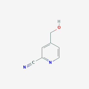molecular formula C7H6N2O B3029598 4-(Hydroxymethyl)picolinonitrile CAS No. 71935-32-5
