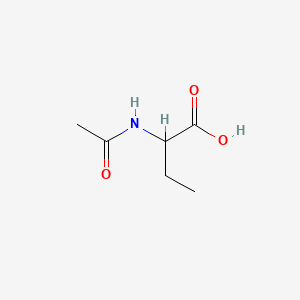 molecular formula C6H11NO3 B3029602 2-(乙酰氨基)丁酸 CAS No. 7211-57-6