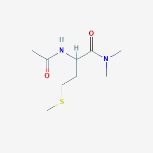 molecular formula C9H18N2O2S B3029607 N~2~-Acetyl-N,N-dimethylmethioninamide CAS No. 7228-49-1