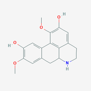 molecular formula C18H19NO4 B3029609 Laetanine CAS No. 72361-67-2