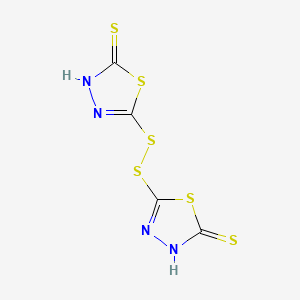 B3029617 1,3,4-Thiadiazole-2(3H)-thione, 5,5'-dithiobis- CAS No. 72676-55-2
