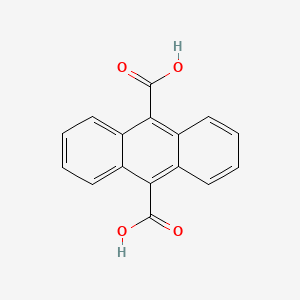 molecular formula C16H10O4 B3029627 9,10-Anthracenedicarboxylic acid CAS No. 73016-08-7