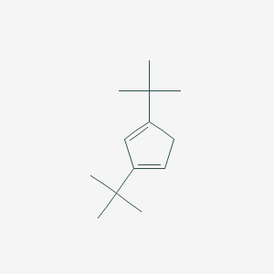 molecular formula C13H22 B3029630 1,3-DI-TERT-BUTYLCYCLOPENTA-1,3-DIENE CAS No. 73046-16-9