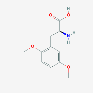 molecular formula C11H15NO4 B3029631 2,5-Dimethoxy-L-phenylalanine CAS No. 730927-12-5