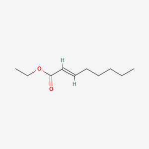 molecular formula C10H18O2 B3029647 2-Octenoic acid, ethyl ester CAS No. 7367-82-0