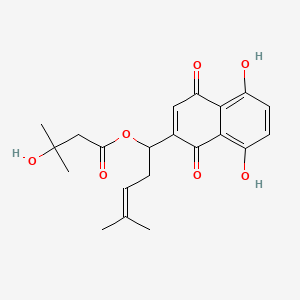 Alkannin-beta-hydroxyisovalerate