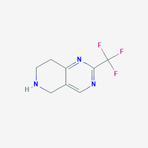 2-(Trifluoromethyl)-5,6,7,8-tetrahydropyrido[4,3-D]pyrimidine