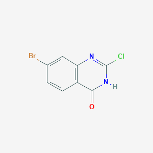 7-Bromo-2-chloroquinazolin-4(3H)-one
