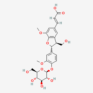 molecular formula C26H30O12 B3029691 Aegineoside 