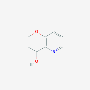 molecular formula C8H9NO2 B3029695 3,4-Dihydro-2H-pyrano[3,2-b]pyridin-4-ol CAS No. 754149-09-2