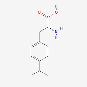 molecular formula C12H17NO2 B3029699 D-4-Isopropylphenylalanine CAS No. 755724-85-7