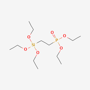 molecular formula C12H29O6PSi B3029702 Diethylphosphatoethyltriethoxysilane CAS No. 757-44-8