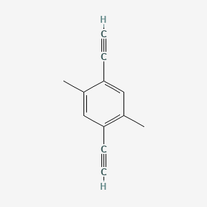 molecular formula C12H10 B3029704 1,4-二乙炔基-2,5-二甲基苯 CAS No. 75867-45-7