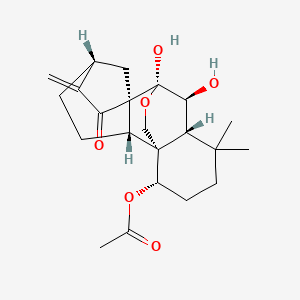 molecular formula C22H30O6 B3029721 Effusanin B CAS No. 76470-16-1
