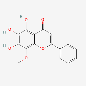 molecular formula C16H12O6 B3029728 6-Hydroxywogonin 