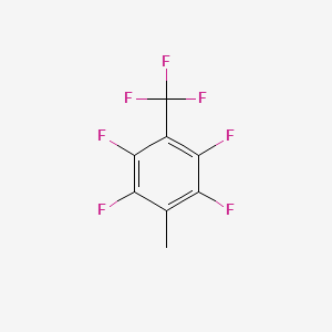 molecular formula C8H3F7 B3029757 4-Methylheptafluorotoluene CAS No. 778-35-8