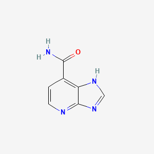 molecular formula C7H6N4O B3029779 3H-Imidazo[4,5-b]pyridine-7-carboxamide CAS No. 78316-12-8