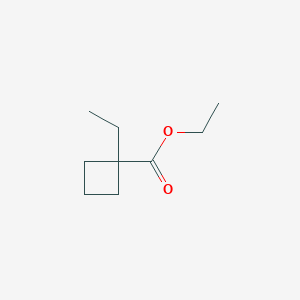 molecular formula C9H16O2 B3029780 Ethyl 1-ethylcyclobutane-1-carboxylate CAS No. 783305-70-4