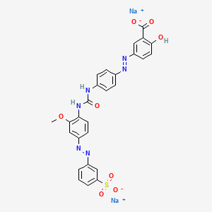 molecular formula C27H20N6Na2O8S B3029836 Direct Yellow 44 CAS No. 8005-52-5